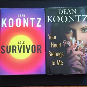 Dean Koontz bundle of 2 hardcover books